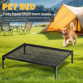 L-type mesh pet bed with ventilation and heat dissipation, stable and durable structure, suitable for small and medium-sized cats and dogs